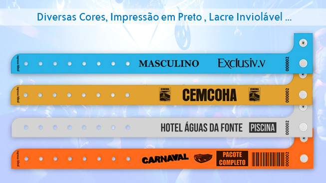 Pulseira PVC
